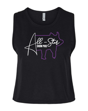 Load image into Gallery viewer, All Star Show Pigs Next Level Festival Crop Tank