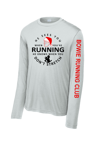 Bowie Running Club Christmas 2024 Shirt