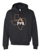Load image into Gallery viewer, Bella Canvas or Gildan Softstyle Hoodie with Alvord FFA Spur  logo