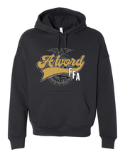 Load image into Gallery viewer, Bella Canvas or Gildan Softstyle Hoodie with Alvord Swoosh logo