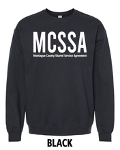 Load image into Gallery viewer, MCSSA TRAVEL LIGHT CREWNECK SWEATSHIRT