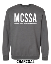 Load image into Gallery viewer, MCSSA TRAVEL LIGHT CREWNECK SWEATSHIRT