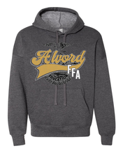 Load image into Gallery viewer, Bella Canvas or Gildan Softstyle Hoodie with Alvord Swoosh logo