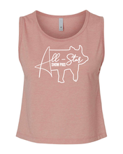 Load image into Gallery viewer, All Star Show Pigs Next Level Festival Crop Tank
