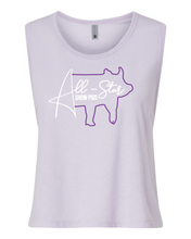 Load image into Gallery viewer, All Star Show Pigs Next Level Festival Crop Tank
