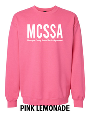 Load image into Gallery viewer, MCSSA TRAVEL LIGHT CREWNECK SWEATSHIRT