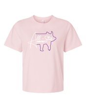 Load image into Gallery viewer, All Star Show Pigs Bella Canvas Boxy Tee