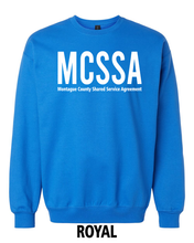 Load image into Gallery viewer, MCSSA TRAVEL LIGHT CREWNECK SWEATSHIRT
