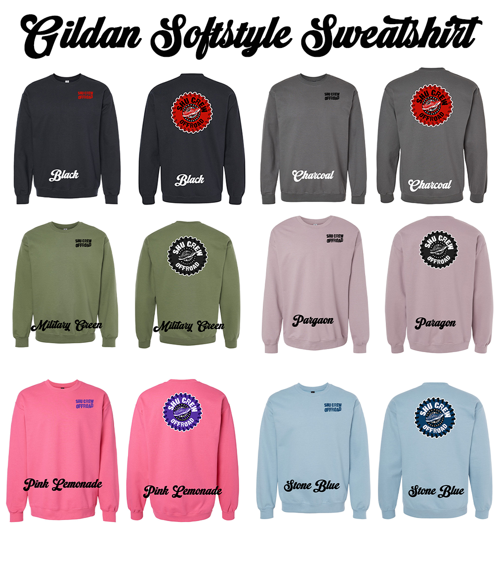 Shu Crew Offroad Gildan Softstyle Sweatshirt
