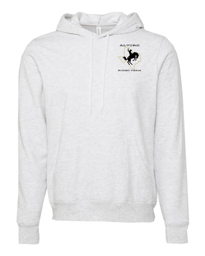 Alvord Rodeo Team Ash Bella Canvas Hoodie