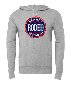ADULT-Region III Rodeo Round Logo Short SleeveTee, Long Sleeve Tee,  Crew neck Sweatshirt and Hoodie