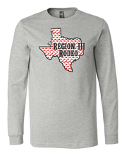 Load image into Gallery viewer, YOUTH-Region III Rodeo Texas Short SleeveTee, Long Sleeve Tee,  and Hoodie