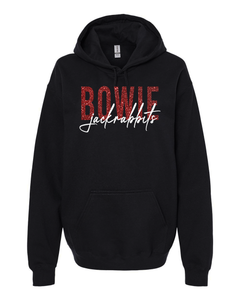 Bowie Jackrabbits Glitter Tee, Sweatshirt, or Hoodie