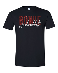 Bowie Jackrabbits Glitter Tee, Sweatshirt, or Hoodie