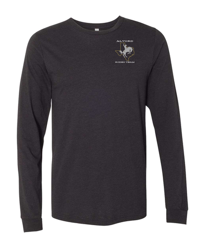 Alvord Rodeo Team Long Sleeve Tee in Black Heather