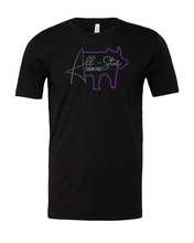 Load image into Gallery viewer, All-Star Show Pigs Bella or Gildan Short Sleeve Tee Youth to Adult