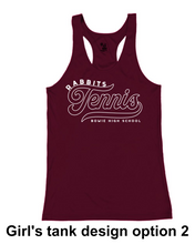 Load image into Gallery viewer, Bowie Jackrabbits Tennis Girl's Tank 2026-27