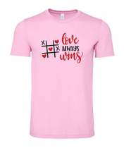Load image into Gallery viewer, Love Always Wins Shirt