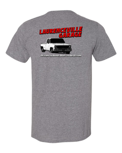 Laurenceville Garage Truck Logo Tees