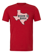 Load image into Gallery viewer, ADULT-Region III Rodeo Texas Short SleeveTee, Long Sleeve Tee,  Crew neck Sweatshirt and Hoodie