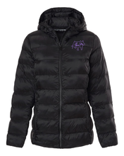 Load image into Gallery viewer, All Star Show Pigs Women's Weatherproof Brand Lightweight Hooded Puffer Jacket