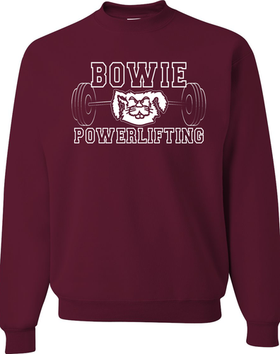 Bowie Powerlifting Sweatshirt