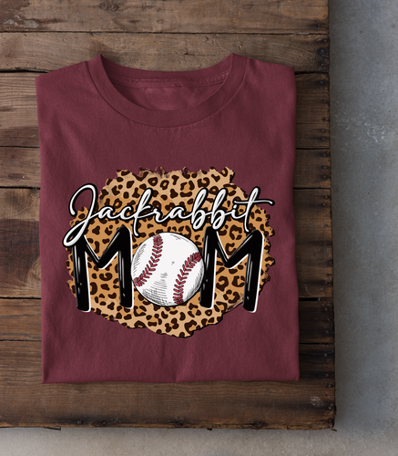 Jackrabbit Mom Cheetah Print T-Shirt