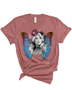 Dolly Parton Butterfly Shirt
